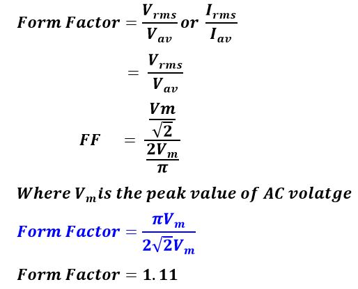 ¿Qué es el factor de forma? Fórmula del factor de forma y su derivación