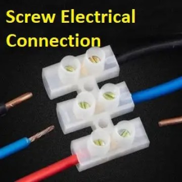 Conexión eléctrica-Tipos de conexiones eléctricas