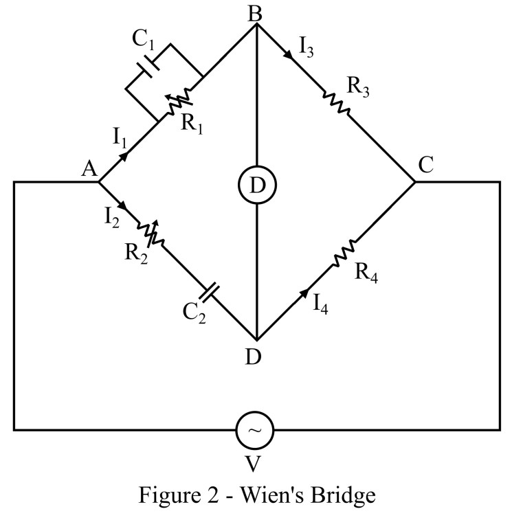 Puente de Wien: construcción de circuitos, derivación y aplicaciones