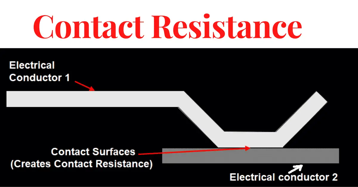Resistencia de contacto eléctrico y su importancia