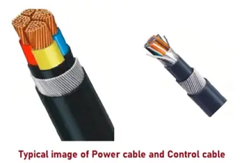 Diferencia entre cable de alimentación y cable de control