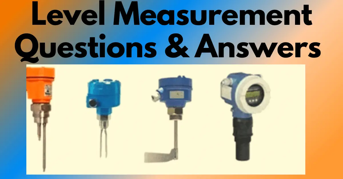 Preguntas y respuestas sobre medición de nivel, parte 1