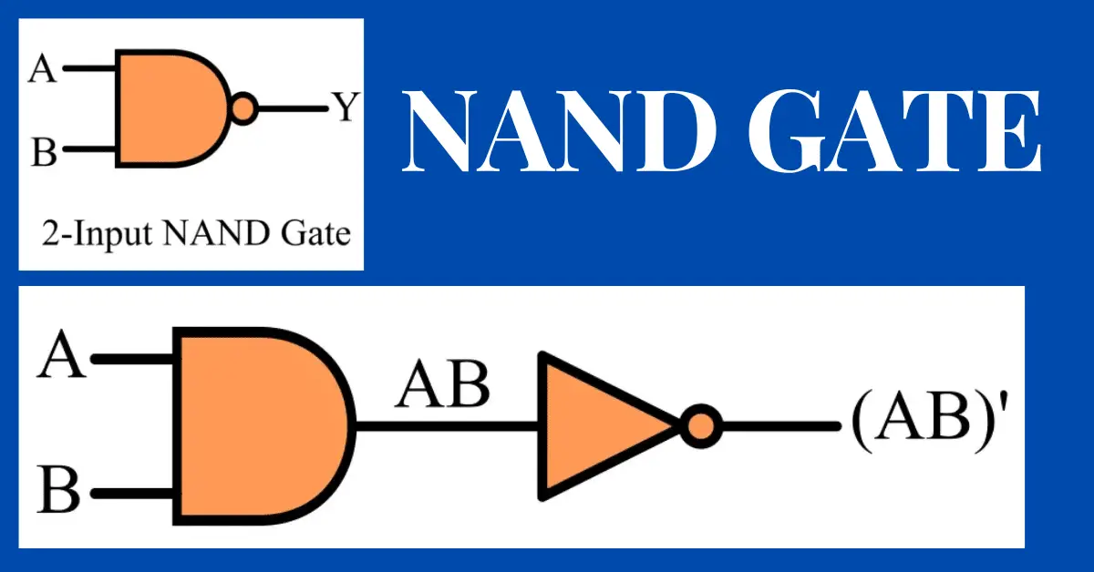 Puerta lógica NAND: símbolo, tabla de verdad, diagrama de circuito, trabajo