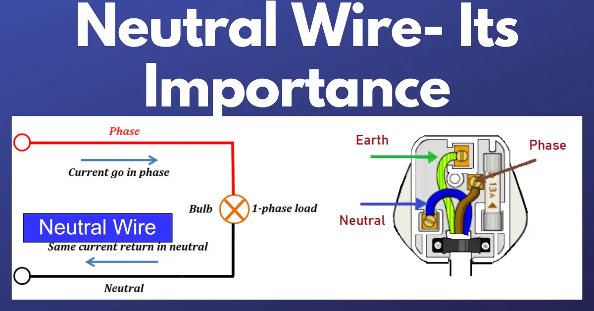 Importancia del cable neutro