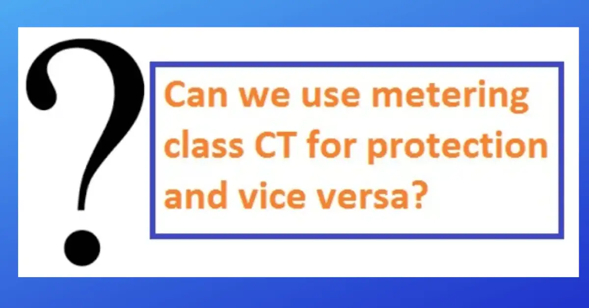 ¿Se puede utilizar CT de protección como CT de medición y viceversa?