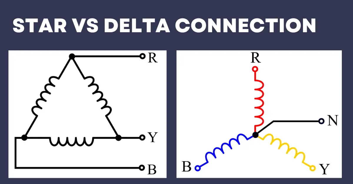 Diferencia entre conexión estrella y delta