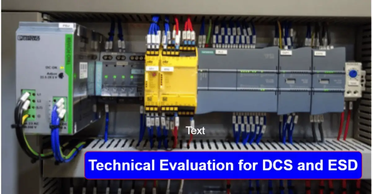Evaluación Técnica para DCS y ESD