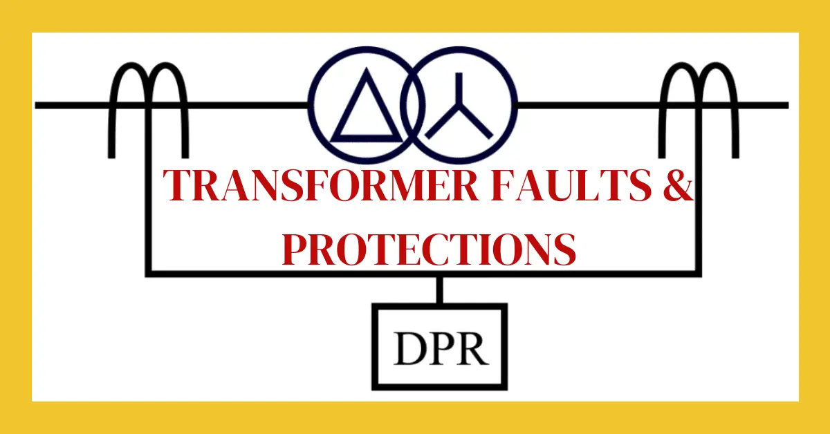 Fallas de transformadores y esquemas de protección de transformadores