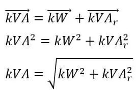 ¿Cuál es la diferencia entre kW y kVA?