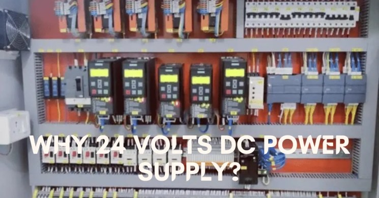 ¿Por qué se utiliza una fuente de alimentación de 24 voltios CC?