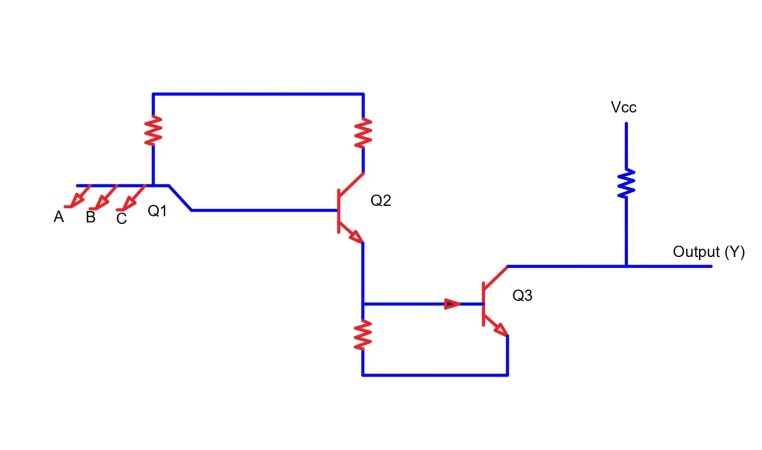 ¿Qué es la lógica de transistores de transistores (lógica TTL) y su funcionamiento?