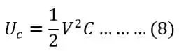 Energía almacenada en un condensador-Fórmula y ejemplos