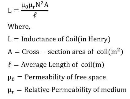 Factores que afectan la inductancia