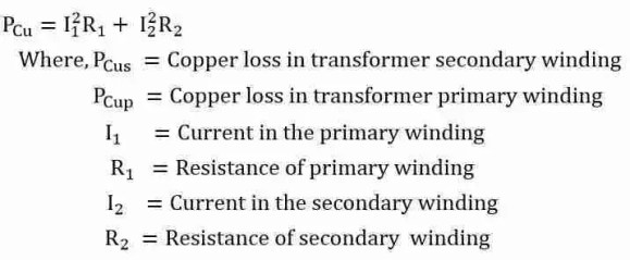 Diferencia entre la pérdida de cobre y la pérdida de hierro