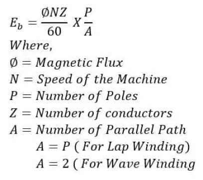 Fórmula de cálculo de corriente de carga completa CA CC