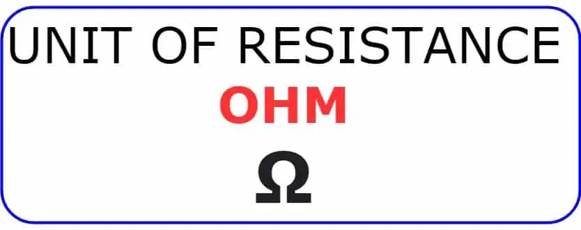 ¿Qué es la resistencia eléctrica? Definición y Unidad de Resistencia