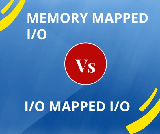 Diferencia entre la E/S asignada a la memoria y la E/S asignada a la E/S