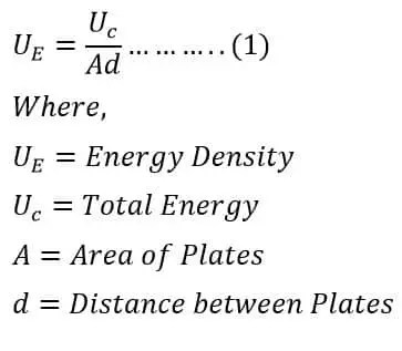 Energía almacenada en un condensador-Fórmula y ejemplos