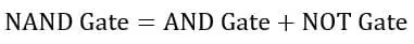 Puerta lógica NAND: símbolo, tabla de verdad, diagrama de circuito, trabajo