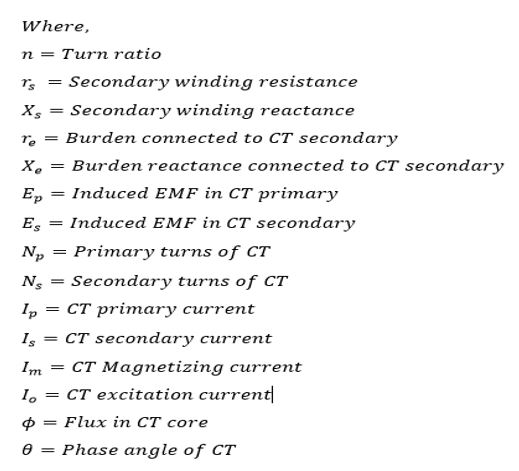 Transformador de corriente: construcción, fasores y errores