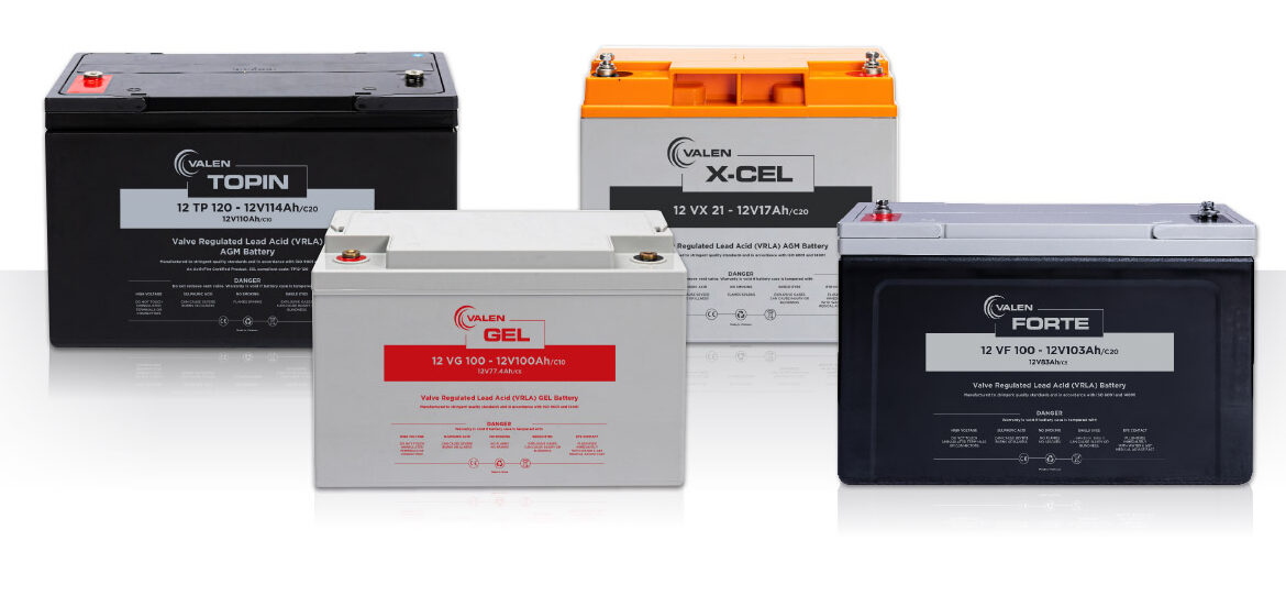 Baterías de plomo ácido (VRLA) y SLA reguladas por válvula en Australia