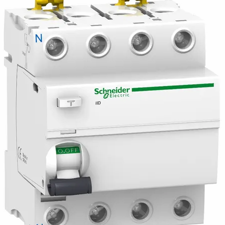 Capacidad de corriente de ruptura del disyuntor Disyuntor de corriente residual (RCCB/ELCB), capacidad de ruptura...