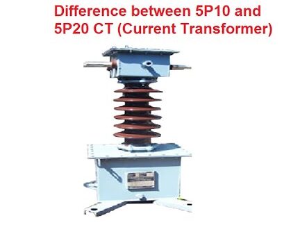 ¿Cuál es el significado de 5P20 en el transformador de corriente? Diferencia entre 5P10 y 5P20 CT e importancia del factor límite de precisión (ALF) de CT Clase P