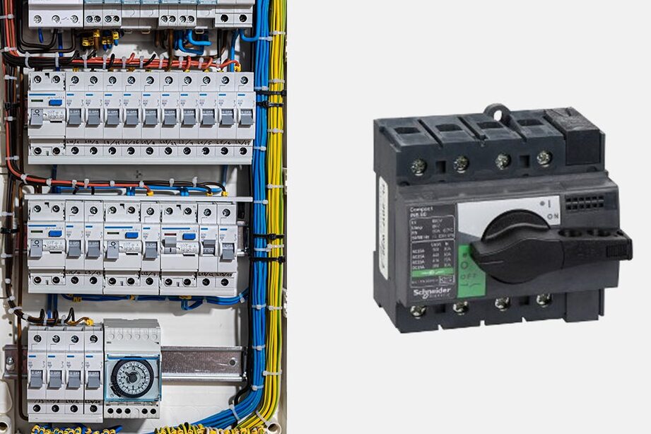 Diferencia entre disyuntor y aislador/seccionador