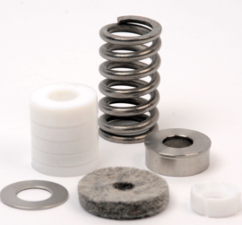 Empaquetadura de válvula | Tipos de empaques de válvulas Empaquetadura de válvula de 5/32 pulg. x 18 pulg.