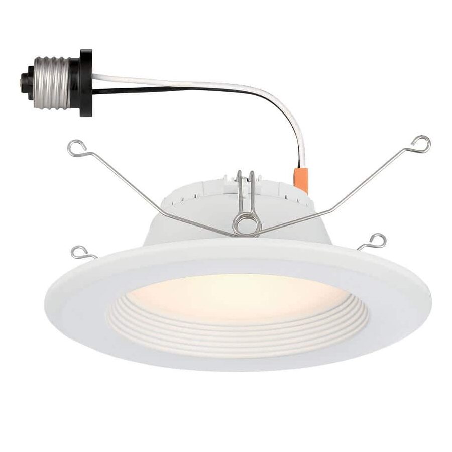 Foco empotrable LED ⚡ así funciona la conexión e instalación iLintek Smart Can Lights LED de 4 pulgadas, luces empotrables Wifi 9W 810LM...