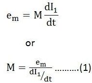 ¿Qué es la inductancia mutua?