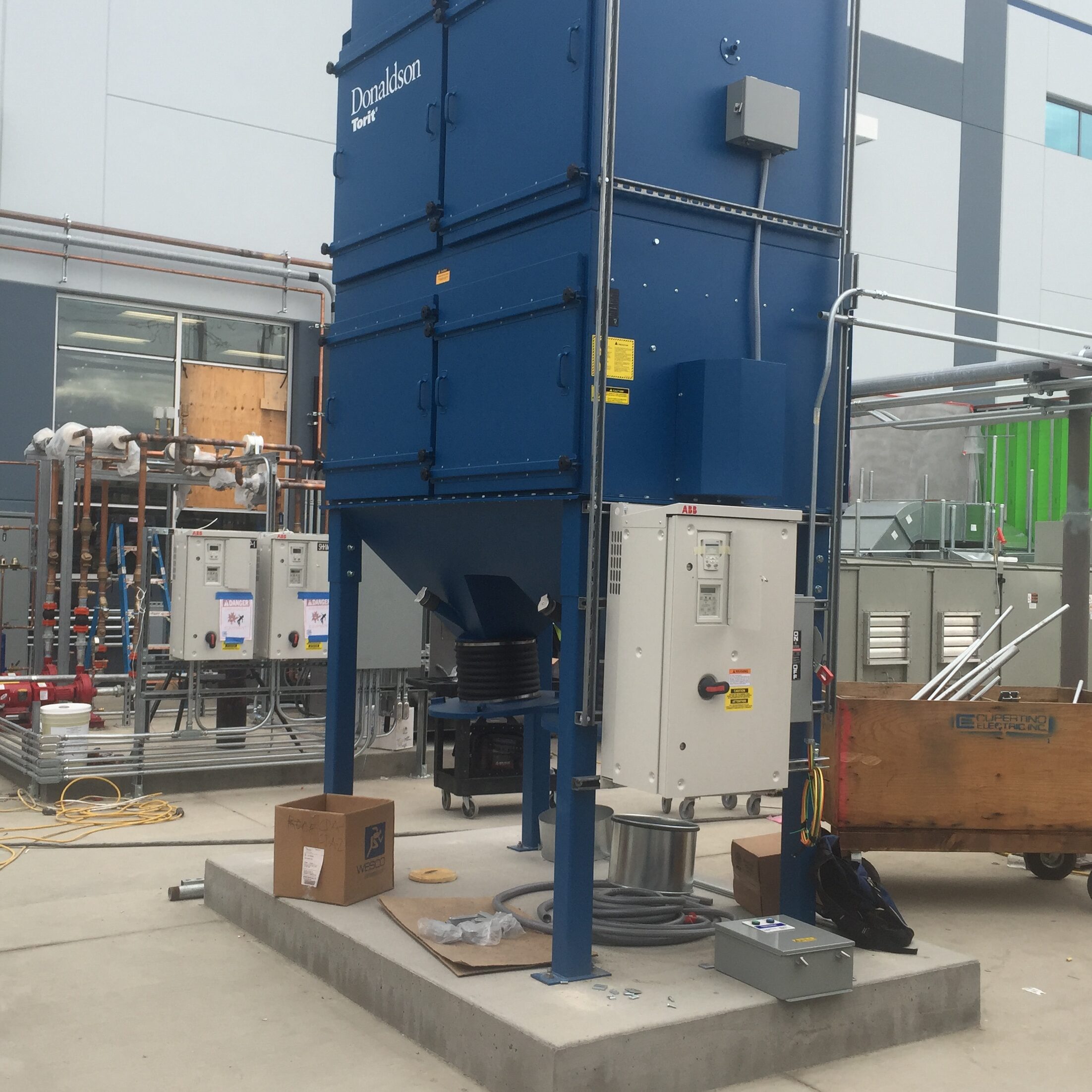 Colectores de polvo tipo bolsa |