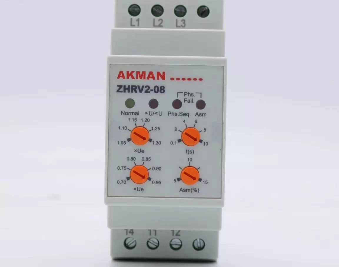 Protección de secuencia de fase Protector de monitoreo de falla de fase Tres...
