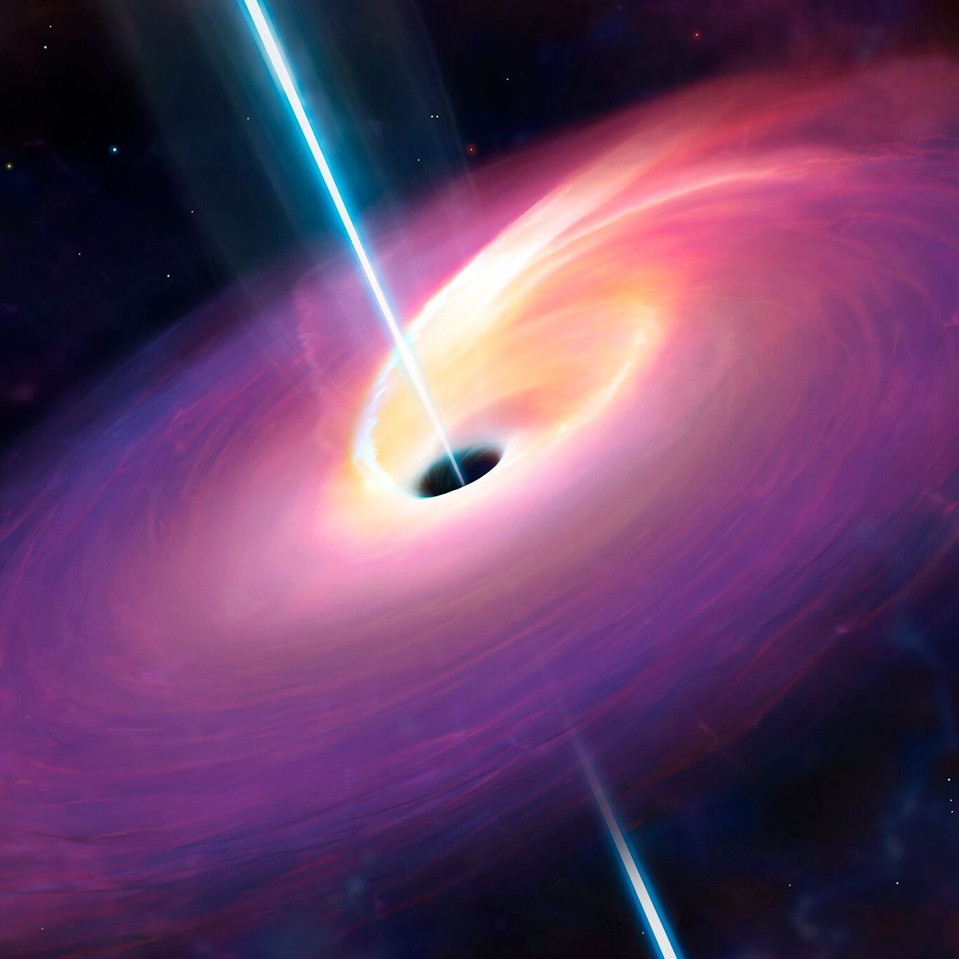 Por qué los agujeros negros giran casi a la velocidad de la luz - Big Think