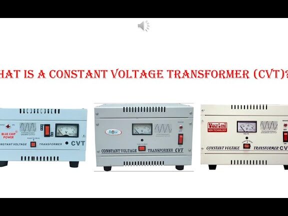 ¿Qué es un transformador de voltaje constante CVT? - YouTube
