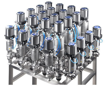 Válvulas de asiento simple y de asiento doble Válvula de doble asiento, válvula de globo de doble asiento/válvula de bola/control...