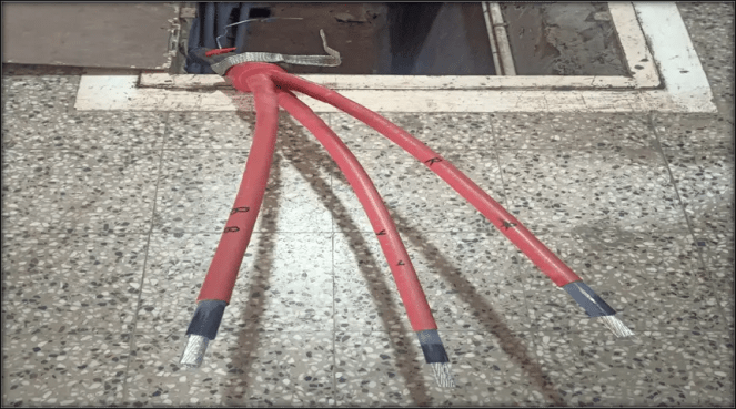 ¿Cómo probar el cable con un megóhmetro?